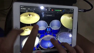 Slapshock SALAMIN - a 15 year old's AMAZING drum cover on GarageBand App