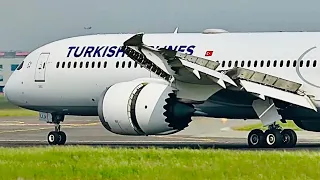 14 BIG PLANES Landing in 9 MINUTES at BRU | Brussels Airport Planes Spotting 70 (4K)