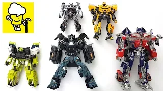 Transformers Movie Toys with Optimus Prime Bumblebee Ironhide Jazz Ratchet トランスフォーマー 變形金剛