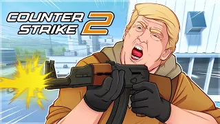 Trump prepares for Counter-Strike 2 (Voice Trolling!)