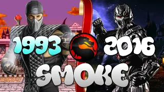 Smoke Evolution all Fatality  Все добивания  MK2 to MKX