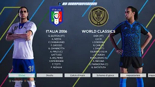 PES 2021 • Italia 2006 vs World Classic (Legends)