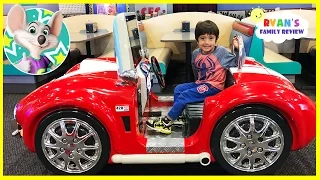 Chuck E Cheese Family Fun Indoor Kids Play Area with Ryan's Family Review