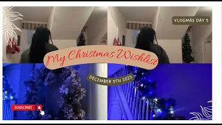 Christmas Wishlist | What I'm Asking for Christmas |Vlogmas Day 5 2023