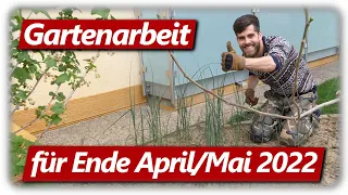 Gartenarbeit April 2022 | Beete vorbereiten, Aussaat, Ernten, Unkraut entfernen