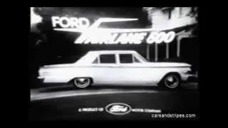 1962 Ford Fairlane 500 original TV Commercial