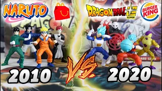 Naruto McDonalds 2010 VS Dragon Ball Super Burguer King 2020