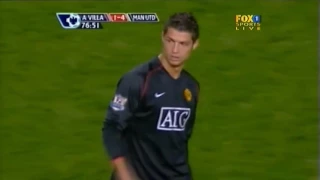 Cristiano Ronaldo Vs Aston Villa Away 07-08 By CrixRonnie