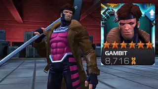 BUFFED 6 Star Gambit Gameplay! - Marvel Contest Of Champions