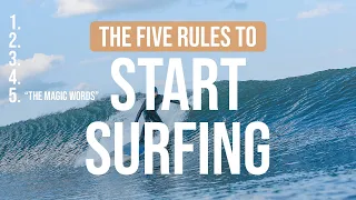 Don't Start Surfing Without Learning the '5 Rules"