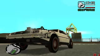 Gta San Andreas - BTTF Mod by Delorean88Mp UPDATE - BTTF 3 Wormhole