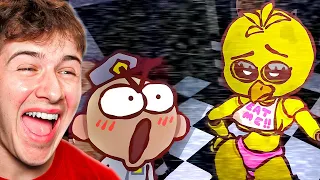 TRY NOT TO LAUGH! (FNAF Animation)