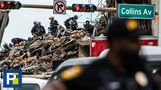 Piedra a piedra: así son las cuidadosas labores de rescate en el edificio derrumbado en Surfside