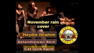 Guns N' Roses - November Rain (Cover) with Heydi Ibrahim + Cat Rock feat : Windy on Keyboard