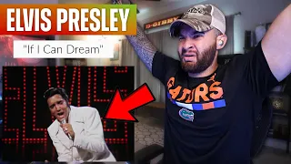 ELVIS PRESLEY - "If I Can Dream" (REACTION!!!)