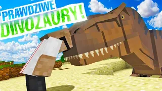 KRAINA DINOZAURÓW w MINECRAFT! 🐊😍