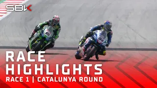 Rea & Razgatlioglu battle behind winner Bautista in Barcelona Race 1 💥 | #CatalanWorldSBK