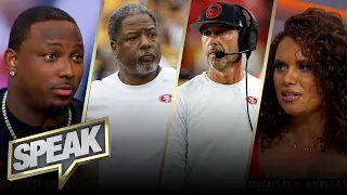 Kyle Shanahan on Steve Wilks' zero-blitz call vs. Vikings: 'He knows he messed up' l NFL l SPEAK