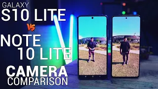 Samsung Galaxy S10 Lite vs Note 10 Lite Camera Comparison