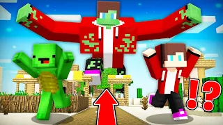 JJ ZOMBIE MUTANT ATTACKED JJ And Mikey AND EAT THEM in Minecraft Maizen