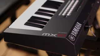 Yamaha MX61 Music Synthesizer Demo with Cubase Integration