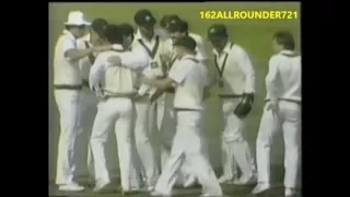 West indies 4 wickets down for 10 runs vs Australia 1981