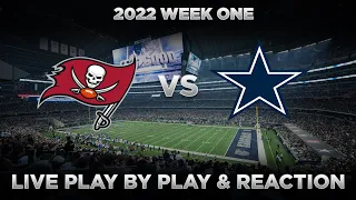 Buccaneers vs Cowboys Live Play by Play & Reaction