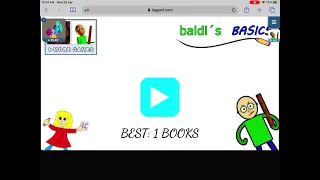 Playing Dumb in Baldi’s Basics 2 on Lagged.com