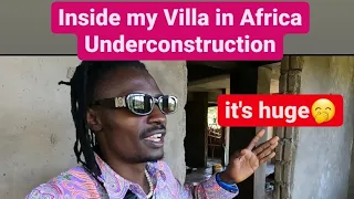 Almost " Done " Building a Villa My Village in KENYA Africa !!!
