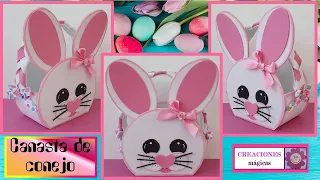 ♥♥Canasta de conejo/pascua♥Creaciones Mágicas♥♥