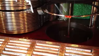 James Brown "Please Please Please" original 78rpm plays on 1940 Wurlitzer model 700 jukebox