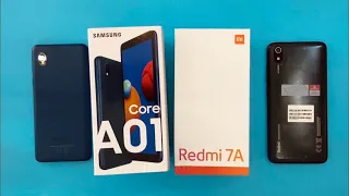 Samsung Galaxy A01 Core vs Xiaomi Redmi 7A