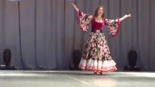 Цыганский танец "Сарэ Патря". Наталья Манвелова. Постановка Земфиры Архинчеевой