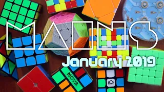 My Main Speedcubes [January 2019]