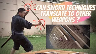 Japanese Sword Techniques | Transferable to other Weapons? (A Budo Philosophy)