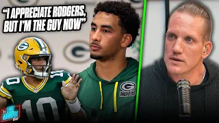 Jordan Love Says He's "Grateful For Aaron Rodgers" But Now "I'm The Guy" | Pat McAfee Show