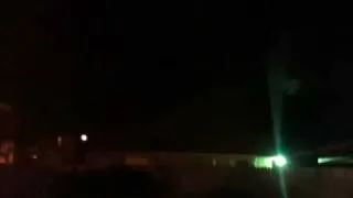 Strange lights over Houston.