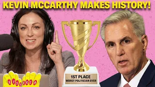 Kevin McCarthy is The 1st Speaker To EVER be Ousted From The House