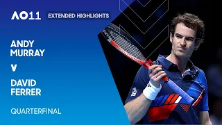 Andy Murray v David Ferrer Extended Highlights | Australian Open 2011 Quarterfinal