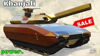 Khanjali BEST Tank? Review & Best Customization | SALE | GTA Online | Military Tank | NEW!