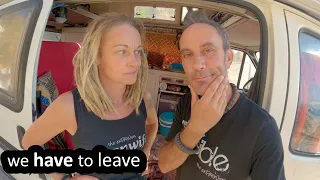 PROBLEMS with our VAN - TIME to LEAVE ( if we still can? ) - VAN LIFE EUROPE