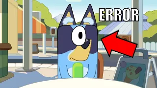 Animation Errors in Bluey!