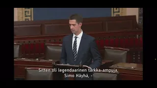 Tom Cotton ja Simo Häyhä