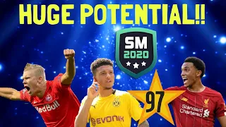 BEST YOUNG PLAYERS - MUST BUY PLAYERS ON SM20 (UPDATED) | Soccer Manager 2020