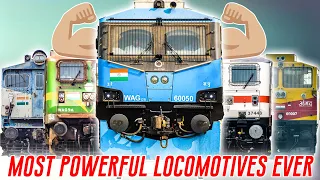 Top 10 Most Powerful Locomotives in Indian Railways