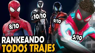 DO PIOR AO MELHOR! RANKEANDO TODOS OS TRAJES DE SPIDER MAN 2 PS5