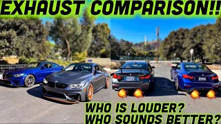 M4 GTS vs M4 CS!!