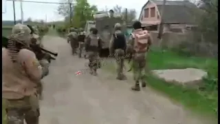 The Georgian National Legion in Severodonetsk.