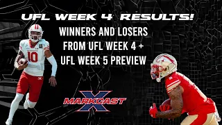 UFL Week 4 Results, TV Ratings + Attendance! Winner and Losers From UFL Week 4!!