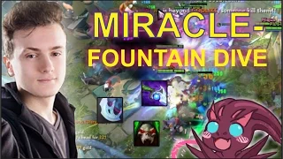 MIRACLE- FOUNTAIN DIVE | Amazing Spectre 15-1 | Dota 2